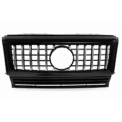 Grill Mercedes-Benz G W463 G63 Look Glänzend Schwarz