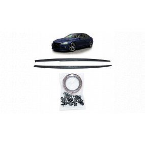 BMW 3 F30 F31 Seitenschwelleraufsätze Carbon Look BMW 3 F30 F31 Seitenschwelleraufsätze Carbon Look