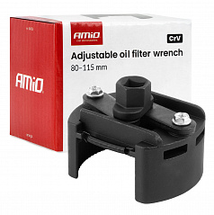 Verstellbarer Ölfilterschlüssel 80–115 mm CrV