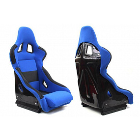 A1 Racing Rico Sport Hartschale (Schwarz/Blaues Velours)