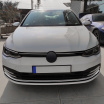 Edelstahl-Frontstoßstangen VW Golf 8 2020+ 3-tlg