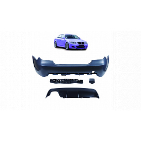 BMW 5 E60 Heckstoßstange mit Diffusor