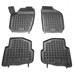 Škoda-Gummimatten mit erhöhtem Rand