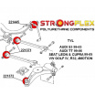 VW Golf IV 1997-2003 R32 StrongFlex Sport Satz Silentblöcke für die Hinterachse, nur 8 Stück