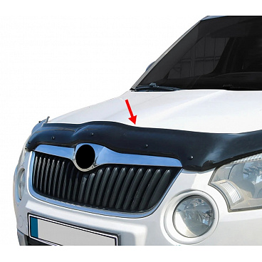 Fronthaubenabweiser Škoda Yeti 2009-13