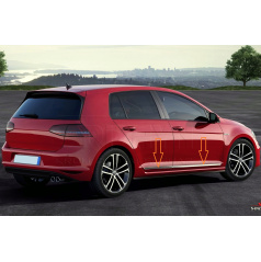 Edelstahl-Türseitenleisten VW Golf 7 2012-20 4-tlg