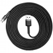USB-zu-Micro-USB-Kabel Cafule 2.0A 3m schwarz&grau Baseus