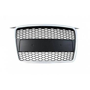 Grill Audi A3 8P RS-Stil Silber-Schwarz