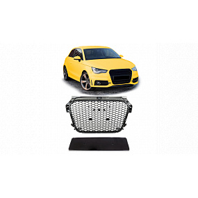 Grill Audi A1 8X Glänzend Schwarz Grill Audi A1 8X Glänzend Schwarz