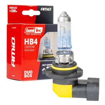 Halogenlampen HB4 12V 51W LumiTec NEXT GENERATION +135% DUO Halogenlampen HB4 12V 51W LumiTec NEXT GENERATION +135% DUO