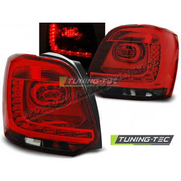 VW Polo 09-13 Rückleuchten rote Rauch-LED
