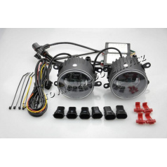 Škoda Roomster 2007-09 – Mega-Power-LED-Nebelscheinwerfer mit Tagfahrlicht