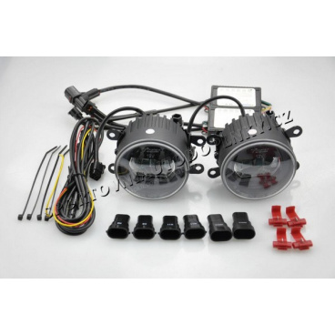 Škoda Roomster 2007-09 – Mega-Power-LED-Nebelscheinwerfer mit Tagfahrlicht