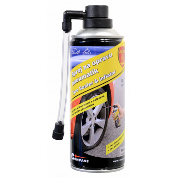 Spray zum Kleben von Reifen - Defektspray CAPTAIN 450ml Spray zum Kleben von Reifen - Defektspray CAPTAIN 450ml