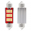 Sulfitlampen VISION CANBUS 12 SMD 4014 Soffitte 36 mm Weiß 12 V/24 V