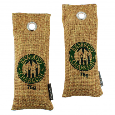 Natürlicher Geruchsentferner Bambuskohle 2x75 g Natürlicher Geruchsentferner Bambuskohle 2x75 g