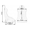 Sportlicher Solid Shell SLIDE RS2 aus schwarzem Velours