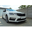 Spoilerverlängerung für Skoda Octavia RS Mk3, Maxton Design (Carbon-Look)