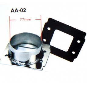 Universal-Reduziersport-Einlassdurchmesser 76 mm AA02