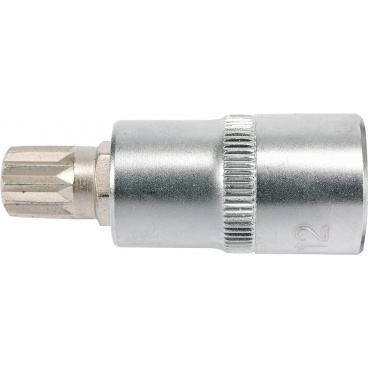 Verlängerung 1/2" Vielzahn-Bit M12 55 mm Verlängerung 1/2" Vielzahn-Bit M12 55 mm