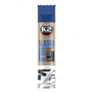 Autoscheiben-Entfrosterspray K2 ALASKA 300 ml + Schaber