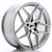 JR Wheels JR34 18x8 ET35 5x120 Silber Polierte Vorderseite