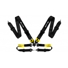 Sportgurte Slide V2 Quick Carbon Schwarz 4P 3"