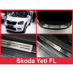 Satz Edelstahlzubehör 5-tlg. Škoda Yeti 2013+ (nach fcl.)