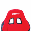 Sportlich verstellbarer Sitz Race Sport Stoff rot