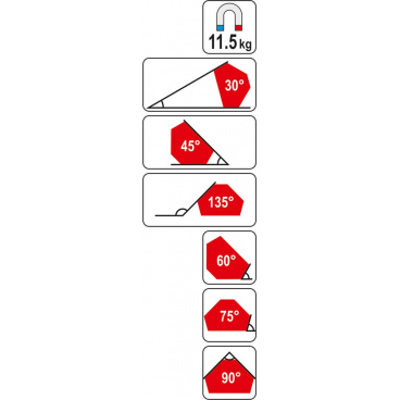 Magnetwinkel zum Schweißen 11,5 kg