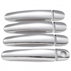 Massive Kurbelabdeckungen aus Edelstahl mit selbstklebendem Škoda Yeti 2010-17