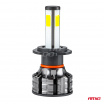 Extra starke LED-Lampe H7 für Hauptscheinwerfer COB 4Side 2 Stk