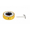 Nabe Schnellverschluss Flach Gold