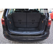 Edelstahlabdeckung – schwarzer Schwellenschutz für die hintere Stoßstange Seat Alhambra II 2010+