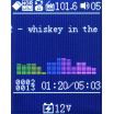 Freisprech-FM-Transmitter, LCD-FARBE