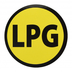 LPG-Aufkleber (70 mm)