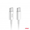 Kabel 'USB-C auf USB-C 60W 100cm FullLINK AMIO-03896