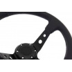 Lenkrad Pro 350mm Offset:80mm Leder Schwarz