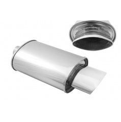 Endschalldämpfer 73x152mm Eingang 63,5mm