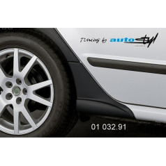 Škoda Fabia Kotflügel hinten. (separat) - schwarzes Muster*