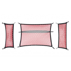 Netze für den Gepäckraum Skoda Octavia III original rot