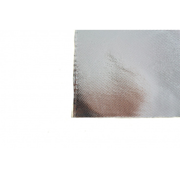 Hitzebeständige Selbstklebeschicht 0,8 mm 0,3 x 0,6 m Aluminium / Silikon