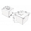 Kraftstofftank 40L TurboWorks mit Einfüllstutzen und Sensor