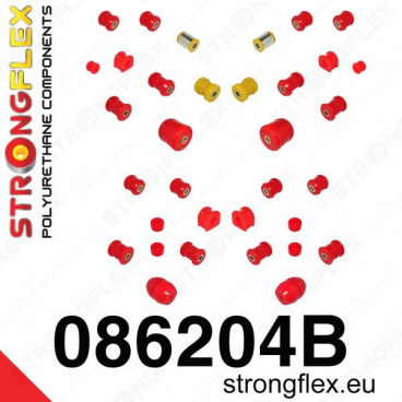 Honda Prelude 1992-96 StrongFlex kompletter Satz Silentblöcke 34-tlg Honda Prelude 1992-96 StrongFlex kompletter Satz Silentblöcke 34-tlg