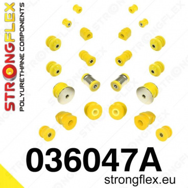 BMW Serie 3 (E36) StrongFlex Sport Satz Silentblöcke für Vorder- und Hinterachse 24-tlg BMW Serie 3 (E36) StrongFlex Sport Satz Silentblöcke für Vorder- und Hinterachse 24-tlg