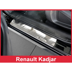 Einstiegsleisten aus Edelstahl, 4 Stück, Renault Kadjar 2015–19