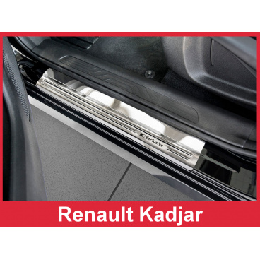Einstiegsleisten aus Edelstahl, 4 Stück, Renault Kadjar 2015–19 Einstiegsleisten aus Edelstahl, 4 Stück, Renault Kadjar 2015–19