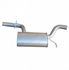 Der mittlere Teil des Škoda Octavia II Auspuffs 1.4TSi (11/2008-03/2013) 90 kW