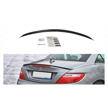 Hinterer Flügel Mercedes-Benz SLK R172 Hinten Glänzend Schwarz Hinterer Flügel Mercedes-Benz SLK R172 Hinten Glänzend Schwarz