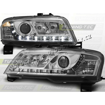 FIAT STILO 2001–08 KLARES VORDERE LICHTER, TAGESLICHT, LED, CHROM